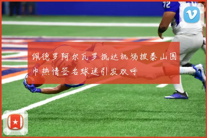 佩德罗阿尔瓦罗抵达机场披泰山围巾热情签名球迷引发欢呼